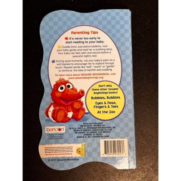Sesame Street Beginnings Bendon Board Books Nighty Night Bubbles Ernie Big Bird - Picture 3 of 7